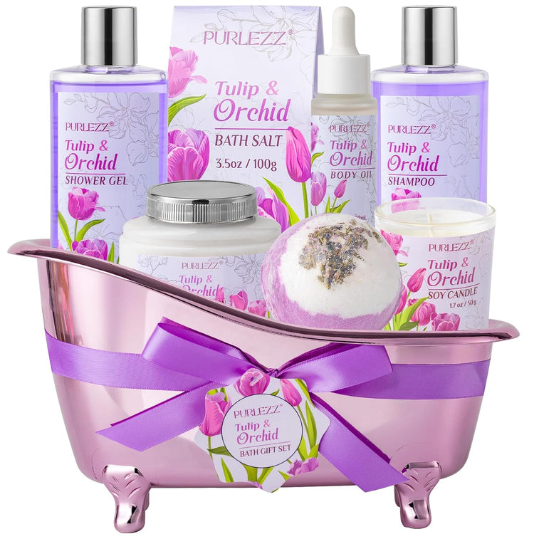 Spa Gift Basket for Women, Beauty & Personal Care Set - Birthday Gifts for Women Care Package Spa Gifts Set Thinking of You Gifts, Unique Gifts Idea for Mom Best Friend Sister Spa Self Care Kit