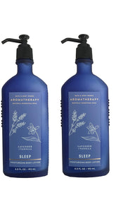 Bath and Body Works Body Lavender and Vanilla Body Lotion with Natural Essential Oils - 2 Pack