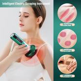 Electric Cupping Massager Vacuum Suction Cup Guasha anti Cellulite Beauty Health Scraping Infrared Heat Body Slimming Massage