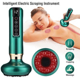 Electric Cupping Massager Vacuum Suction Cup Guasha anti Cellulite Beauty Health Scraping Infrared Heat Body Slimming Massage