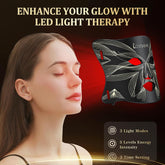 Red Light Therapy for Face, LED Face Mask Light Therapy, Omnilux Red Light Therapy Mask for Acne, Wrinkles and Skin Rejuvenation, 280 LEDS, 3 Modes, 10-Min Auto Off, Eye Protection Included